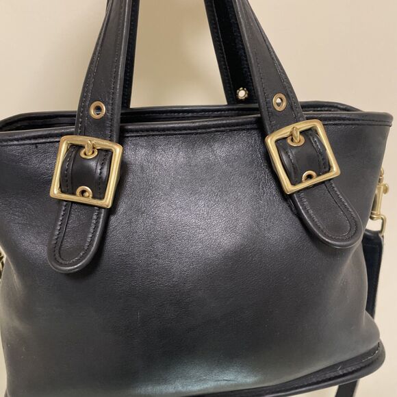 Vintage Coach 9063 Legacy Satchel Black - Picture 5 of 16
